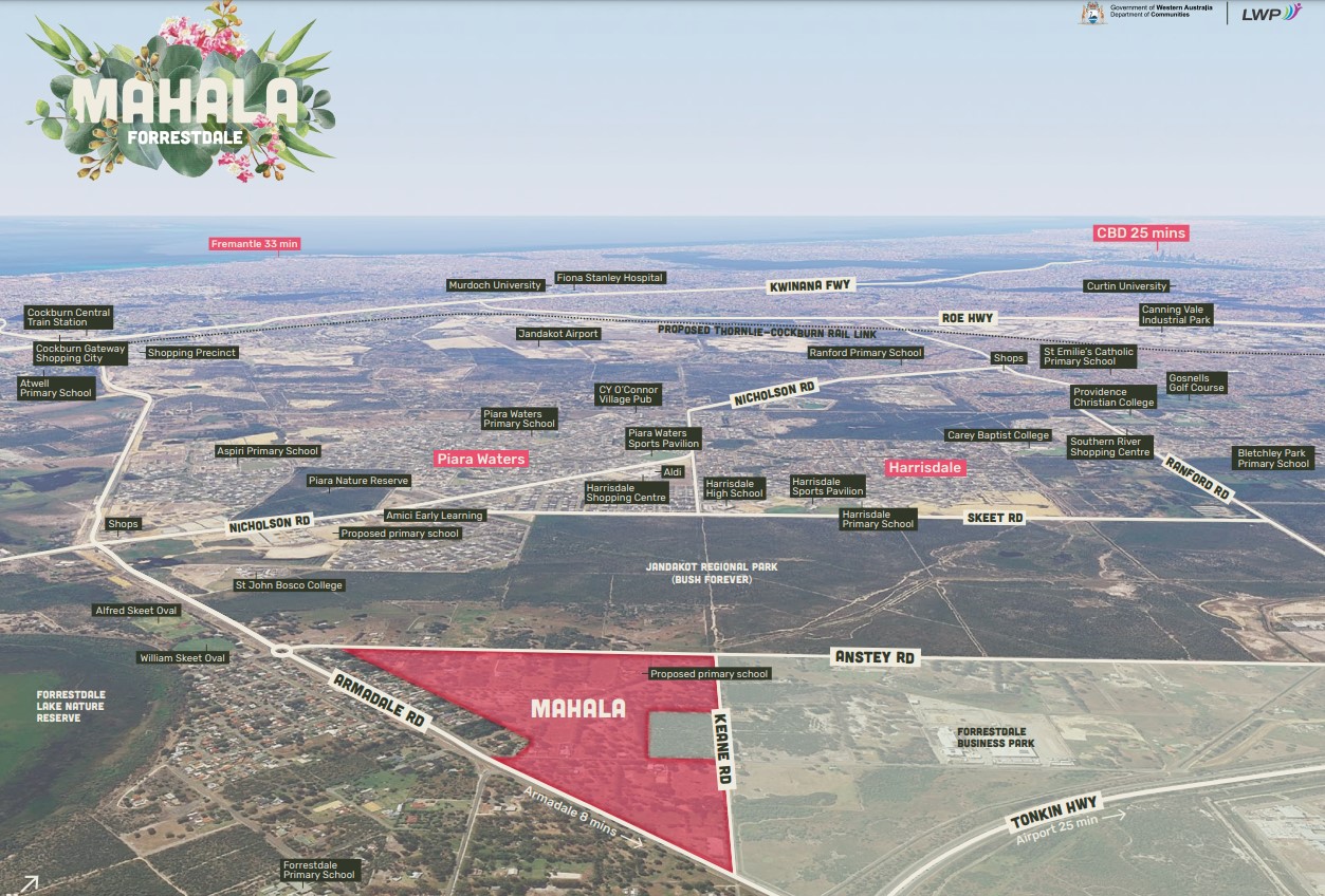 [Land for Sale] Mahala Estate, Forrestdale OpenLot